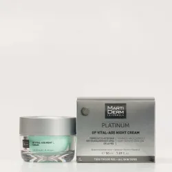 Martiderm Platinum GF Vital-Age Crema Noche, 50ml. Martiderm Platinum GF Vital-Age Crema Noche, 50ml.