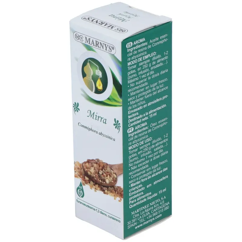 Mirra oleo essencial alimentario 15ml. | Farmacia Barata