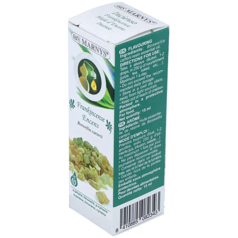 Marnys aceite esencial alimentario de incienso estuche 15ml | Farmacia Barata
