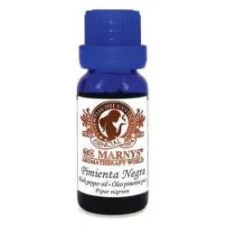 Marnys aceite esencial alimentario de pimienta negra estuche 15ml | Farmacia Barata