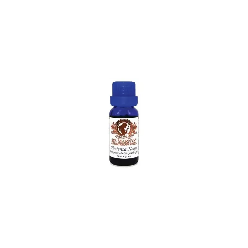 Marnys aceite esencial alimentario de pimienta negra estuche 15ml | Farmacia Barata