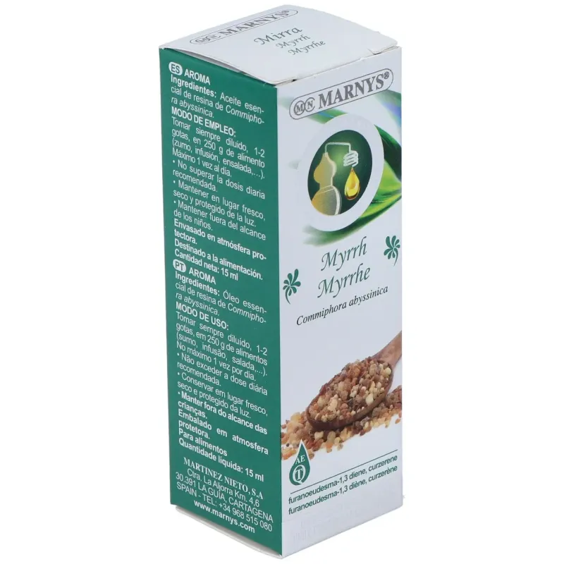 Mirra oleo essencial alimentario 15ml. | Farmacia Barata