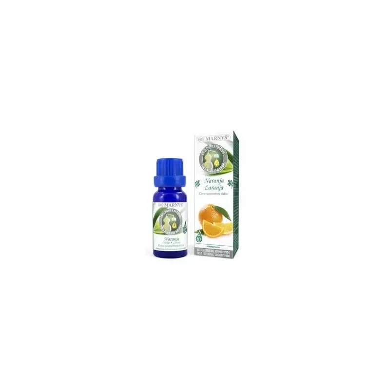 Marnys aceite esencial alimentario de naranja estuche 15ml | Farmacia Barata