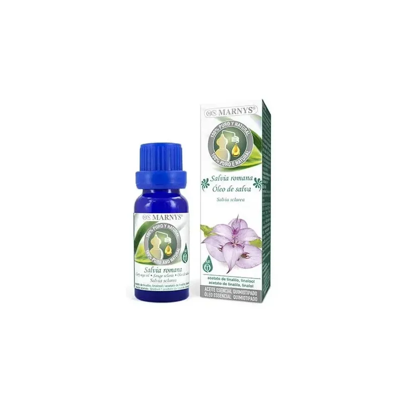 Marnys aceite esencial alimentario de salvia romana estuche 15ml | Farmacia Barata Marnys aceite esencial alimentario de salvia romana estuche 15ml | Farmacia Barata