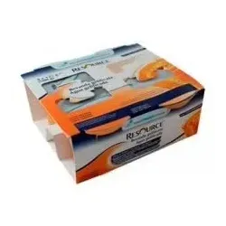 Nestlé resource agua gelificada naranja 4uds