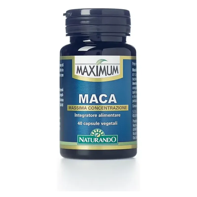 Naturando maximum maca 40 cps | Farmacia Barata