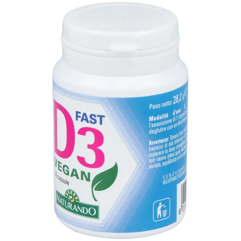 D3 fast vegan 60comp. | Farmacia Barata