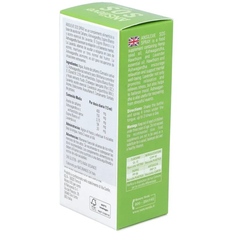 Ansileve SOS Spray, 30 ml | Farmacia Barata Ansileve SOS Spray, 30 ml | Farmacia Barata