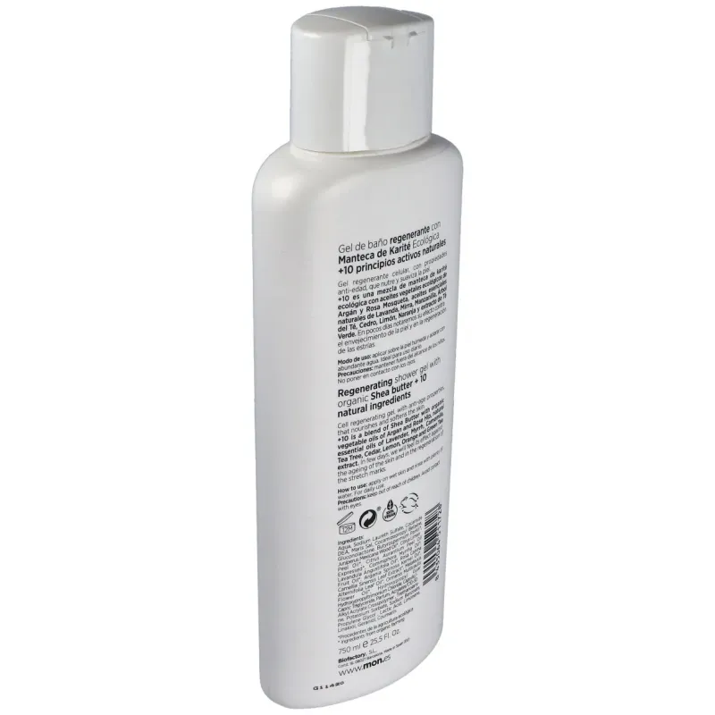 Mon deconatur gel de baño karite +10 bio 750ml | Farmacia Barata