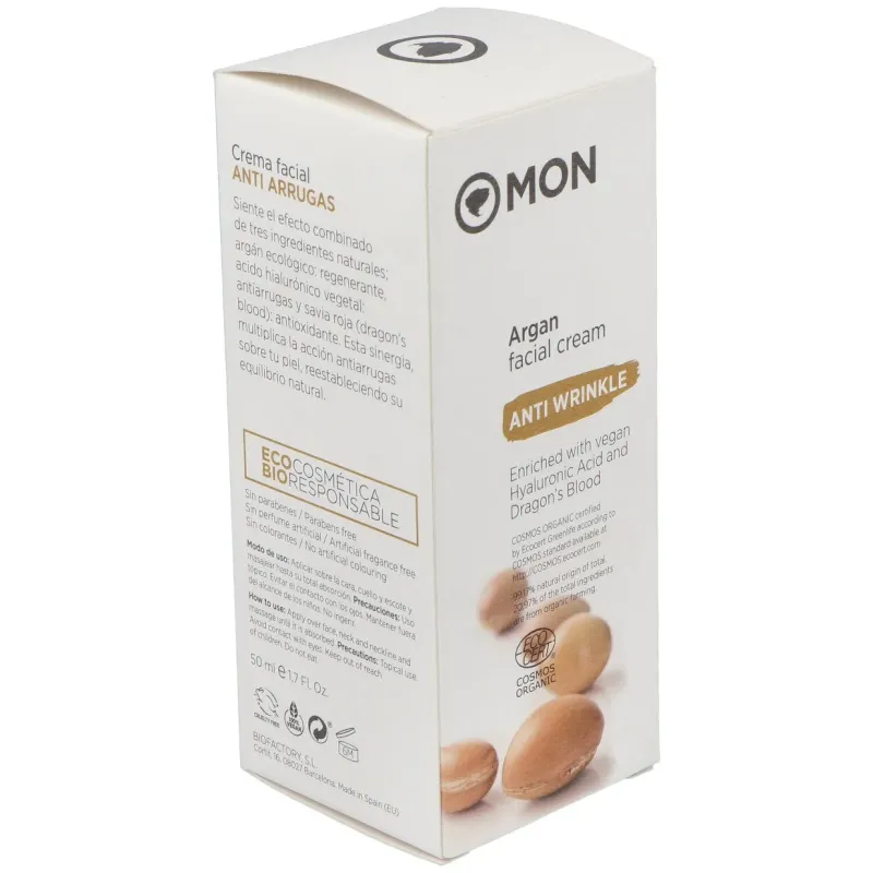 Crema de argan antiarrugas 50ml. | Farmacia Barata