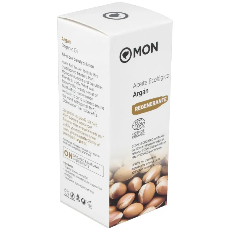Aceite de argan eco 100% puro 60ml. | Farmacia Barata