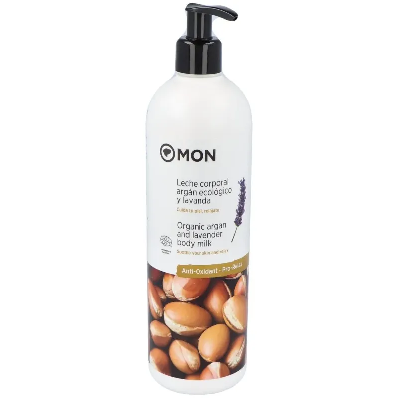 Mon leche corporal argán y lavanda eco 500ml | Farmacia Barata