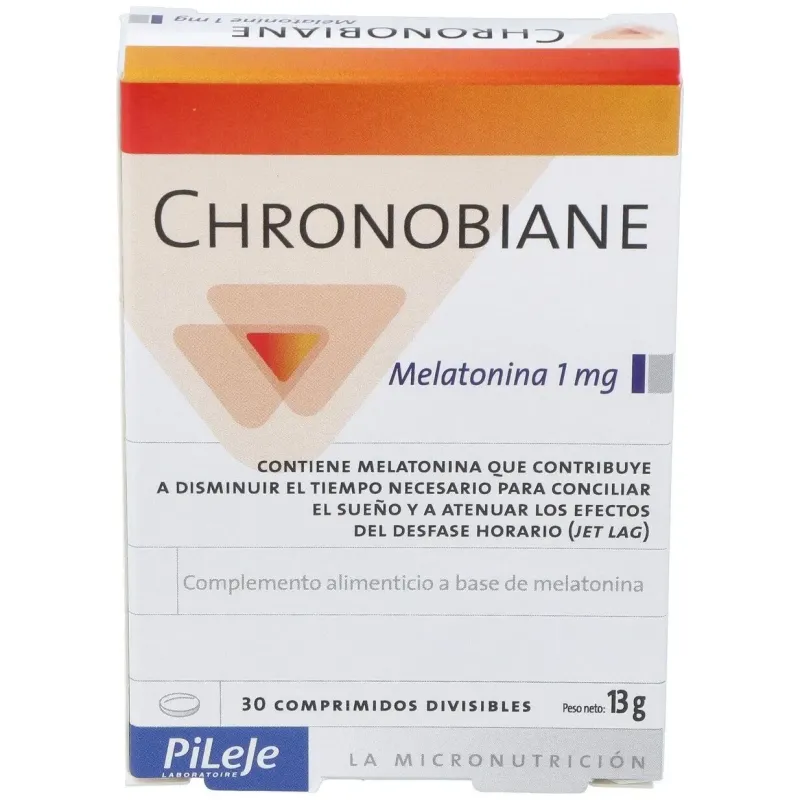 Chronobiane melatonina 30comp. | Farmacia Barata