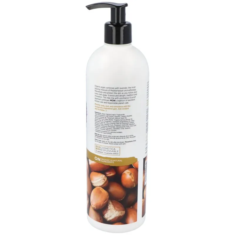 Mon leche corporal argán y lavanda eco 500ml | Farmacia Barata