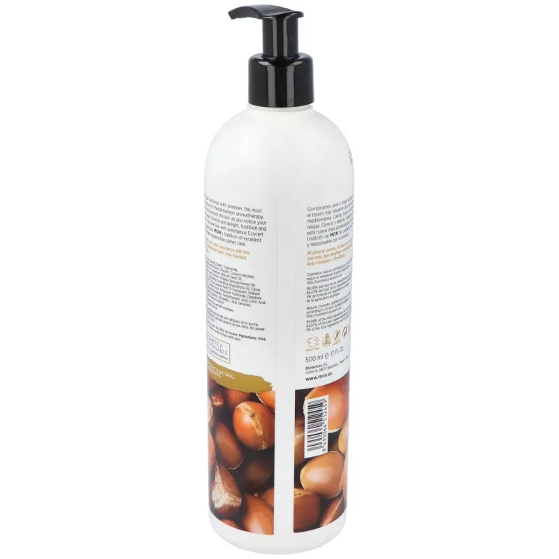Mon leche corporal argán y lavanda eco 500ml | Farmacia Barata