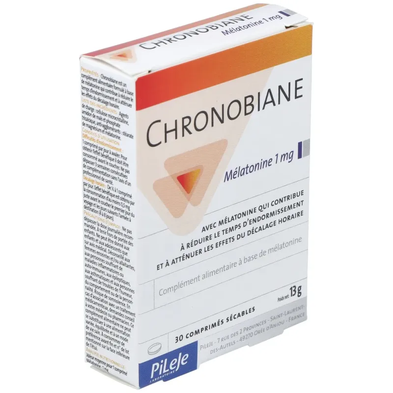 Chronobiane melatonina 30comp. | Farmacia Barata