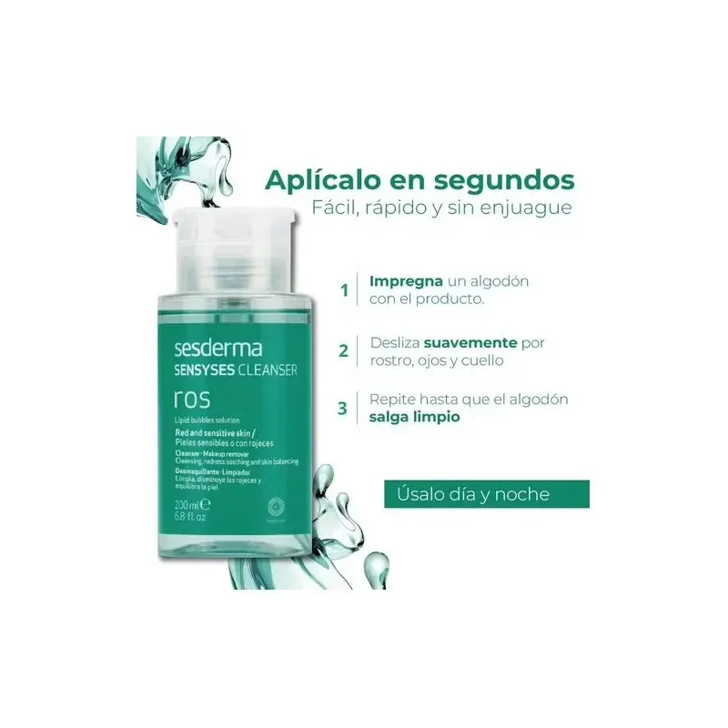 Sesderma sensyses cleanser ros líquido 200ml | Farmacia Barata Sesderma sensyses cleanser ros líquido 200ml | Farmacia Barata