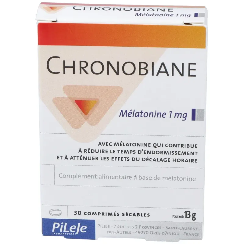 Chronobiane melatonina 30comp. | Farmacia Barata