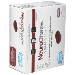 Epadhax neurodhax omega 550mg 80caps | Farmacia Barata