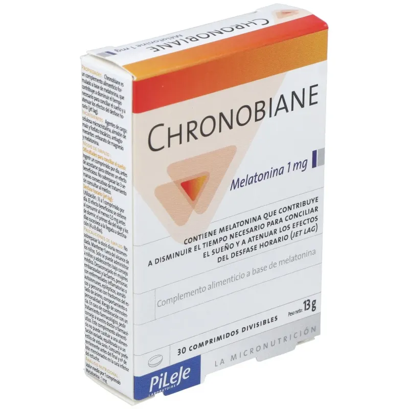 Chronobiane melatonina 30comp. | Farmacia Barata