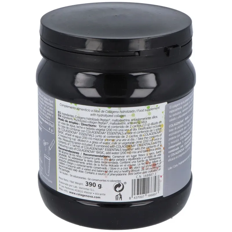 Colagenova basic colageno hidrolizado 390gr. | Farmacia Barata