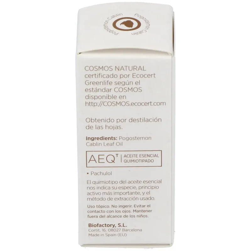 Mon aceite esencial pachuli 10 ml | Farmacia Barata