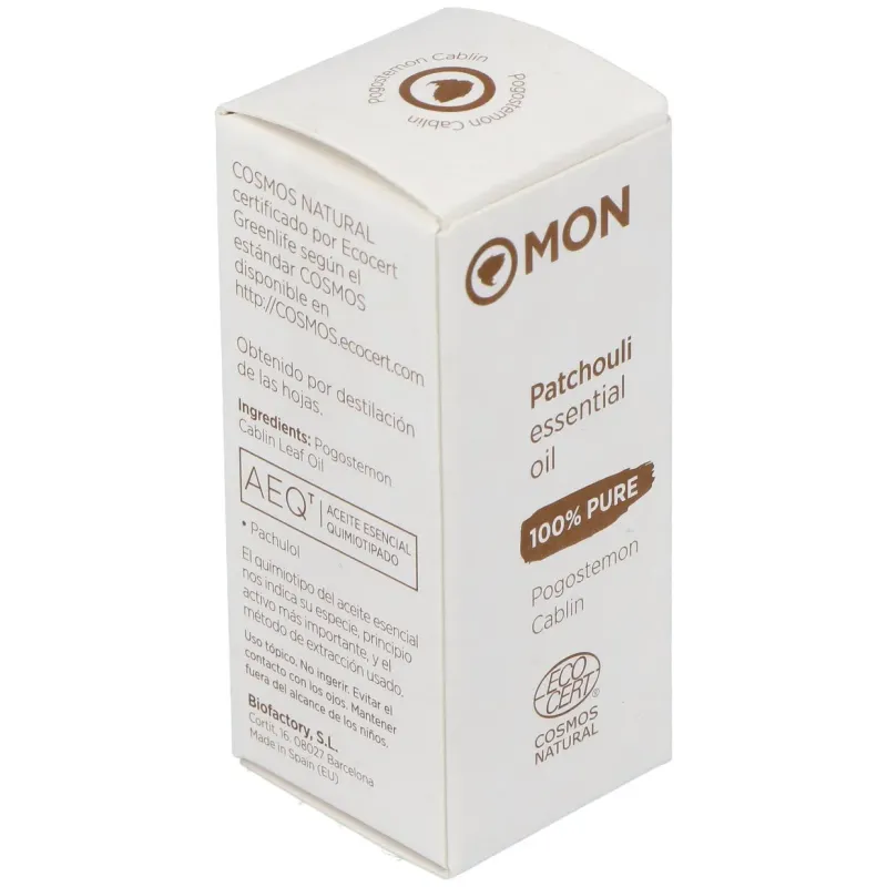 Mon aceite esencial pachuli 10 ml | Farmacia Barata