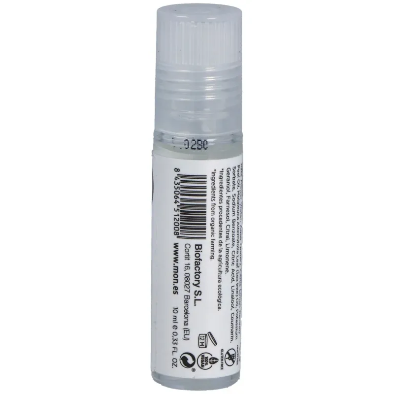 Mon deconatur roll on antiacne de arbol del te 10ml | Farmacia Barata