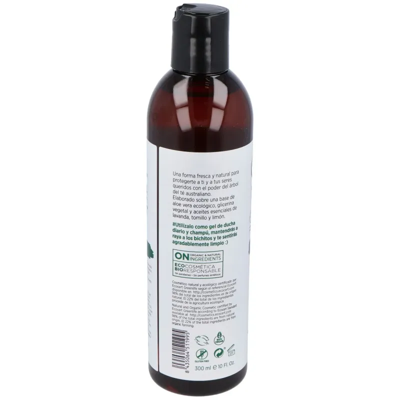 Mon deconatur gel-champu arbol del te bio 300ml | Farmacia Barata