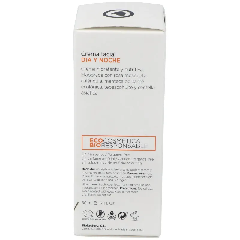 Crema dia y noche calendula y rosa mosqueta 50ml. | Farmacia Barata Crema dia y noche calendula y rosa mosqueta 50ml. | Farmacia Barata