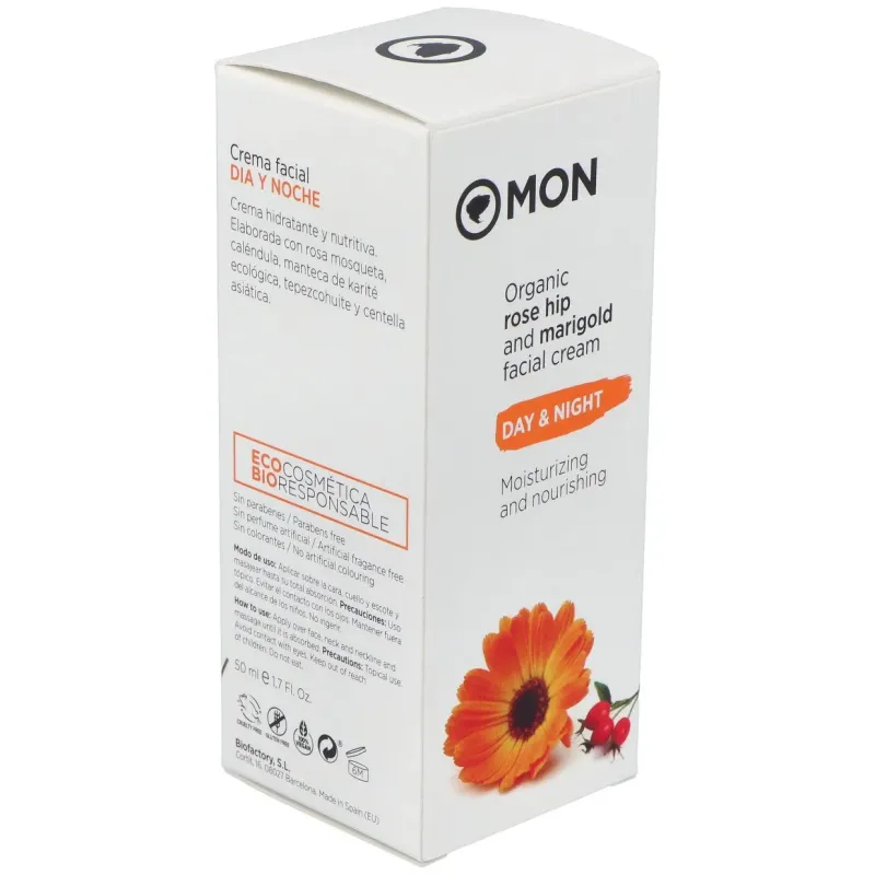 Crema dia y noche calendula y rosa mosqueta 50ml. | Farmacia Barata Crema dia y noche calendula y rosa mosqueta 50ml. | Farmacia Barata