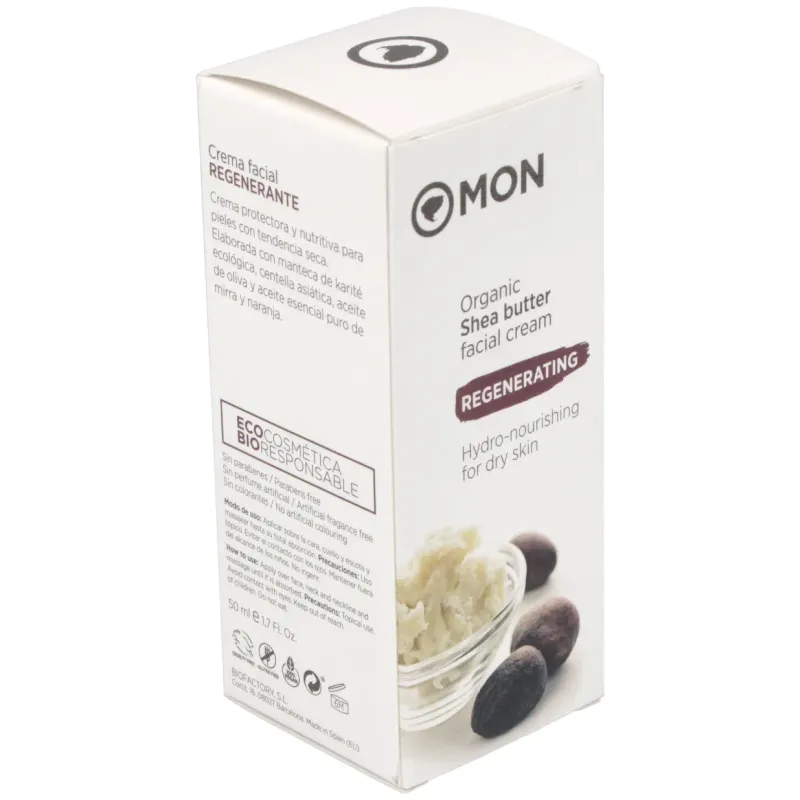 Mon crema facial regenerant karite 50ml | Farmacia Barata