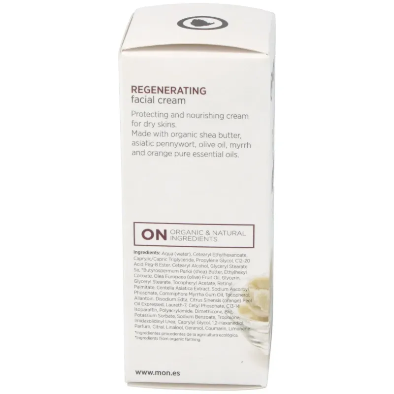 Mon crema facial regenerant karite 50ml | Farmacia Barata