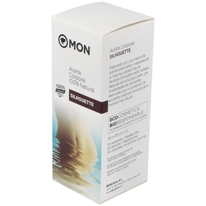 Mon aceite corporal reafirmante silhouette bio 125 ml | Farmacia Barata