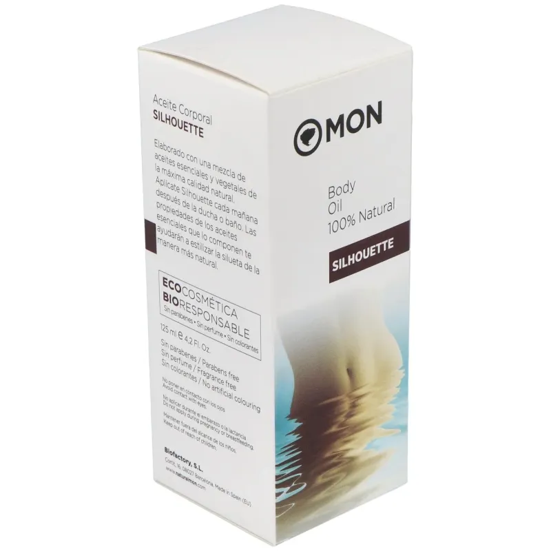 Mon aceite corporal reafirmante silhouette bio 125 ml | Farmacia Barata