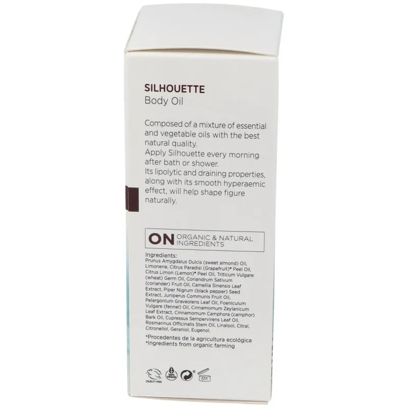 Mon aceite corporal reafirmante silhouette bio 125 ml | Farmacia Barata