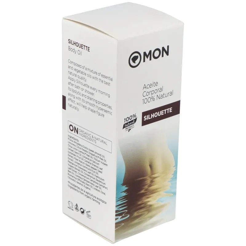 Mon aceite corporal reafirmante silhouette bio 125 ml | Farmacia Barata