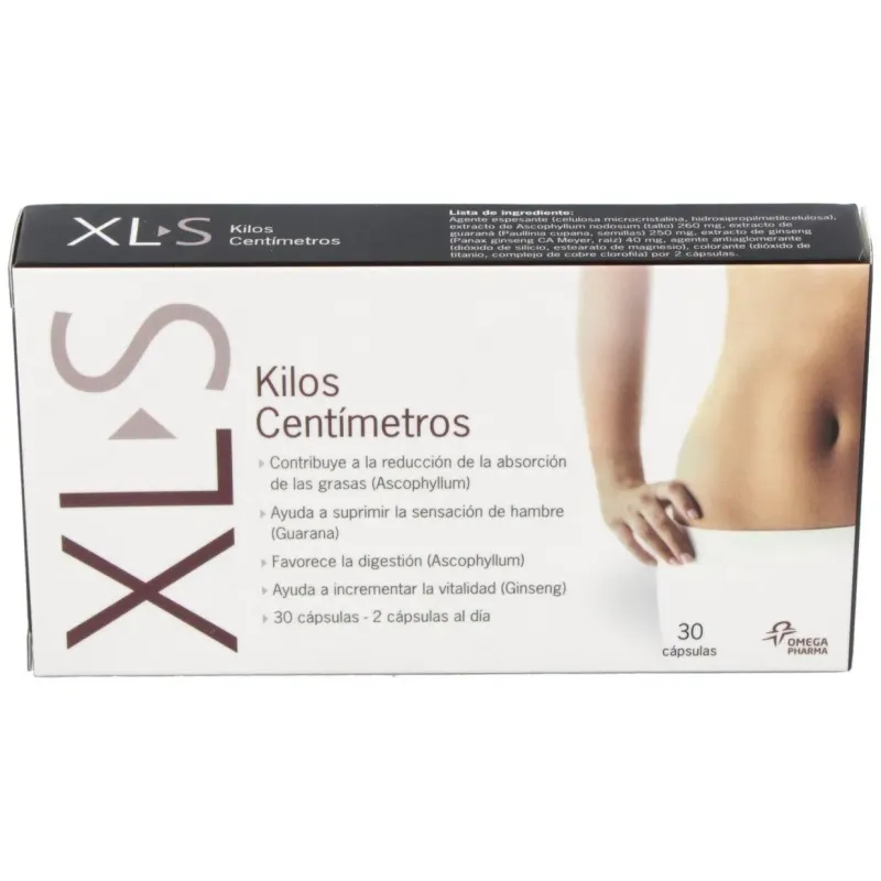 Xls medical kilos y centimetros 30comp. | Farmacia Barata