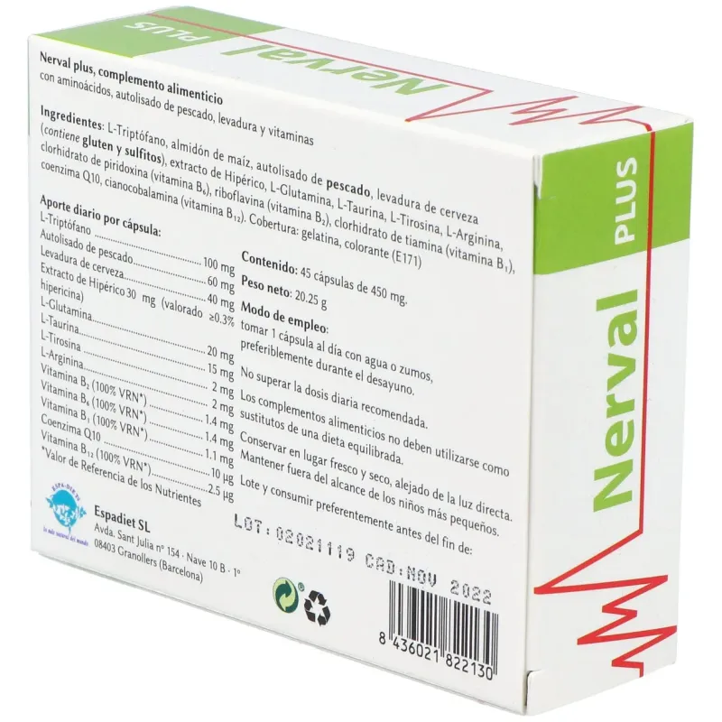 Montstar nerval plus 45caps | Farmacia Barata