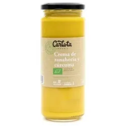 Crema de zanahoria y curcuma 450gr. eco sg vegan