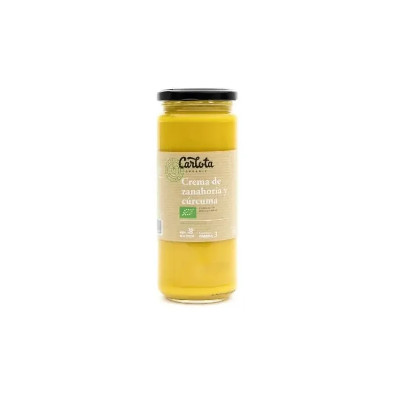 Crema de zanahoria y curcuma 450gr. eco sg vegan | Farmacia Barata