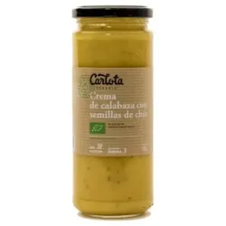 Crema de calabaza con chia 450gr. eco sg vegan