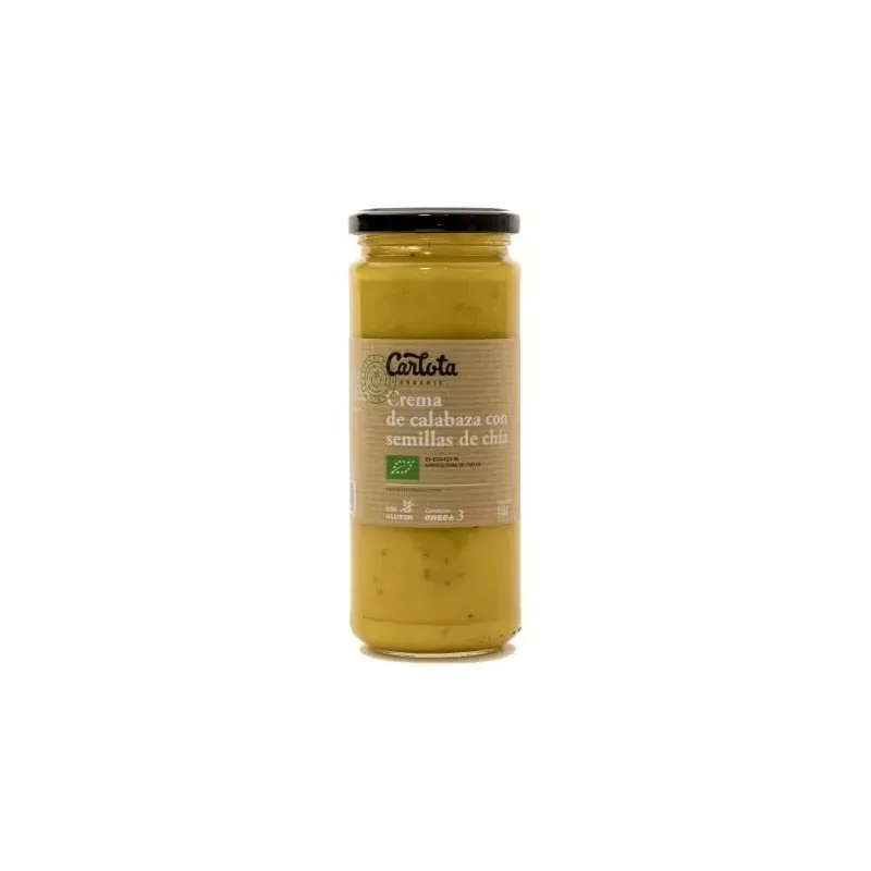 Crema de calabaza con chia 450gr. eco sg vegan | Farmacia Barata