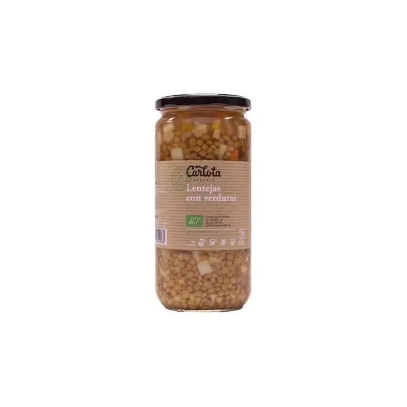 Carlota organic lentejas verduras bio 720g | Farmacia Barata Carlota organic lentejas verduras bio 720g | Farmacia Barata