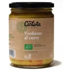 Carlota organic verduras curry bio conserva 425g