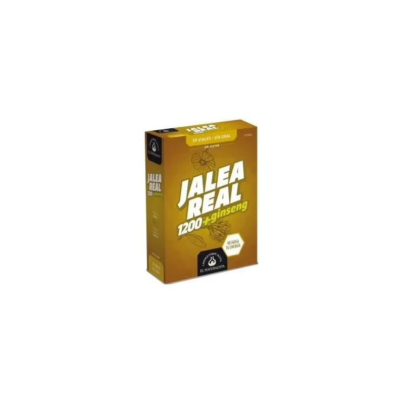 El naturalista jalea y ginseng 20 viales | Farmacia Barata