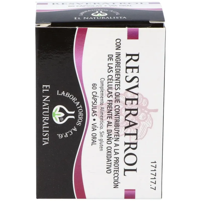 El naturalista resveratrol 60cáps | Farmacia Barata