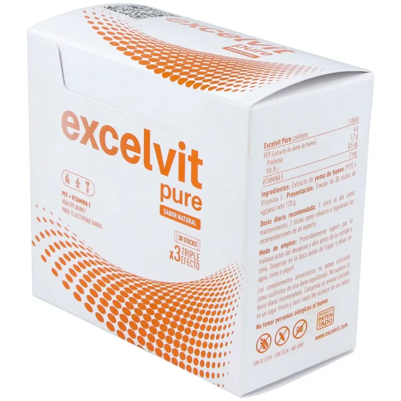 Excelvit pure (bienestar) 30sticks | Farmacia Barata