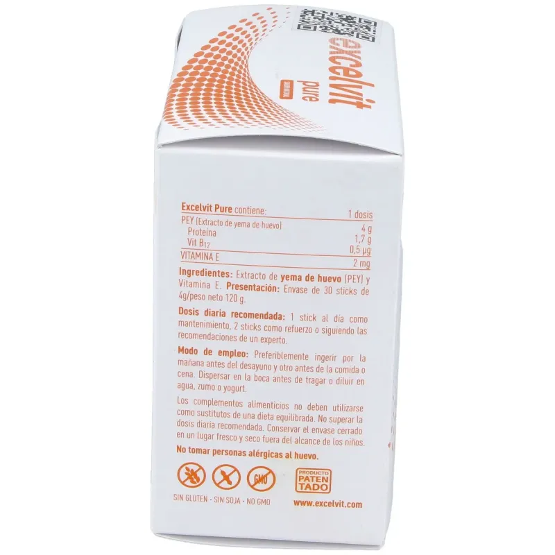 Excelvit pure (bienestar) 30sticks | Farmacia Barata