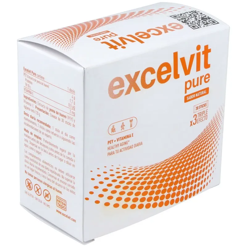 Excelvit pure (bienestar) 30sticks | Farmacia Barata